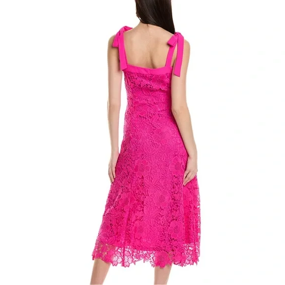 NEW JULIA JORDAN LACE MIDI DRESS SIZE: 2 - Picture 2 of 6